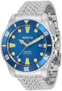 Invicta Herreur 33503 Pro Diver Blå/Stål Ø44 mm