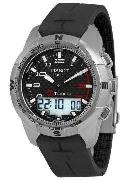 Tissot Herreur T047.420.47.207.00 Sort/Gummi Ø42.7 mm