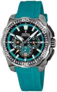 Festina Herreur F20725-6 Chrono Bike Sort/Gummi Ø45.5 mm