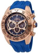 Invicta Herreur 26305 Speedway Blå/Gummi Ø50 mm