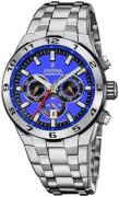 Festina Herreur F20670-3 Chrono Bike Blå/Stål Ø44.5 mm