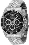 Invicta Herreur 48381 Pro Diver Sort/Stål Ø43 mm