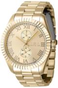 Invicta Herreur 47431 Specialty Guld/Gul guldtonet stål Ø43 mm