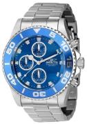 Invicta Herreur 43406 Pro Diver Blå/Stål Ø43 mm