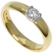 Guld Solitaire Ring