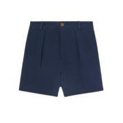 Crisp Cotton Bermuda Shorts