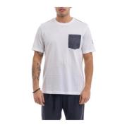 Denim Bicolor Lomme T-Shirt