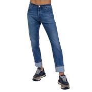 Slim-fit Jeans med Vaquero Design