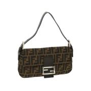 Pre-owned Canvas fendi-tasker