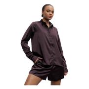 Aly satin shirt