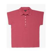 Linen Polo Shirt med korte ærmer