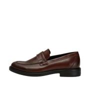 Stanley Læder Loafer - CHESTNUT