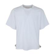 Nylon Bomuld Jersey T-Shirt