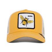 Gul Queen Bee Caps - Summende Stil