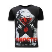 Gangster Marilyn Rhinestone - Herre T-shirt - 11-6287Z