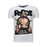 The Sailor Man Popeye Rhinestone - Hr. T-shirt - 5760W