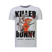 Killer Bunny Rhinestone - Herre T-shirt - 13-6229K