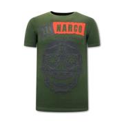 El Narco T-Shirt med Tryk