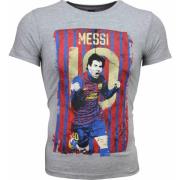 Messi 10 Print Fodbold - Herre T-Shirt - 1170G