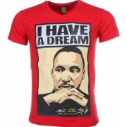 Martin Luther King I Have A Dream - T-shirt Herre - 2302R