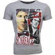 Scarface Ramme Print - Herre T-shirt - 2008G