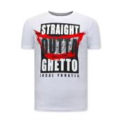 Hr. T-shirt Lige Ud af Ghettoen