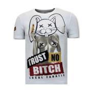 Herre T-shirt med tryk - Lita No - 11-6383W