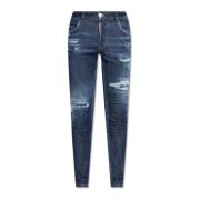 Mørkeblå Super Twinky Slim-Fit Jeans