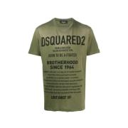 Ødelæg Grøn Dsquared T-shirt