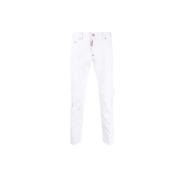 Slim-fit Skater Jeans - 44, Hvid