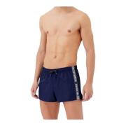 Logo Stribet Badeshorts - Emporio Armani