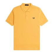 Klassisk Herre Orange Polo Shirt
