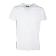 Sporty Bianca T-Shirt Hvid Jersey