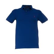 Slim-Fit Bomuld Polo Shirt