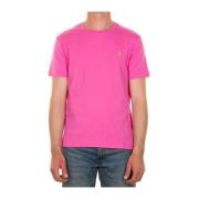 Slim Fit Maui Pink Bomuld T-shirt