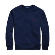 Marineblå Polo Sweatshirt
