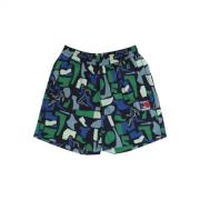Mineral Blue All Over Print Shorts