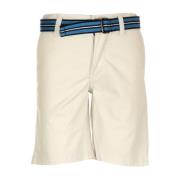 Hvide Bermuda Shorts til Mænd
