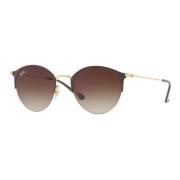 Brown Gold/Brown Shaded Sunglasses RB 3579