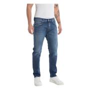 Slim-Fit Denim Jeans til Mænd