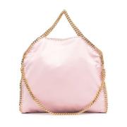 Pink Falabella Foldover Tote Bag