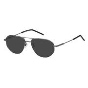 Stilfulde solbriller med grå linser