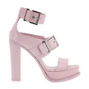 Pink Quiltede Sandaler SS23