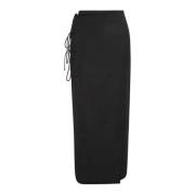 Gestuz Filucagz Hw Midi Skirt Nederdele 10908273 Black