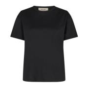 Sort Basis Bomuld T-Shirt