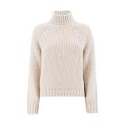 Blød Angora Turtleneck Sweater