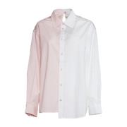 Hvide og lyserøde skjorter til kvinder