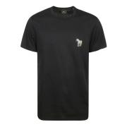 Slim Fit Zebra Print T-Shirt