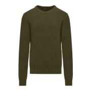 Varm Bomuld Crew Neck Sweater