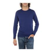 Lapis Blue Pullover Opgrader Casual Garderobe